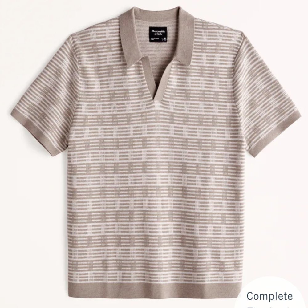 Abercrombie & Fitch Sweater Polo NWT